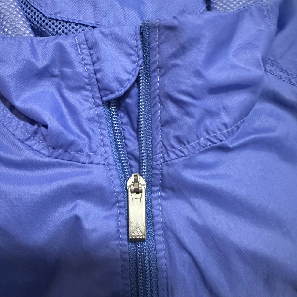 adidas Women's Royal Blue Utility Jacket - Picture 16 of 16